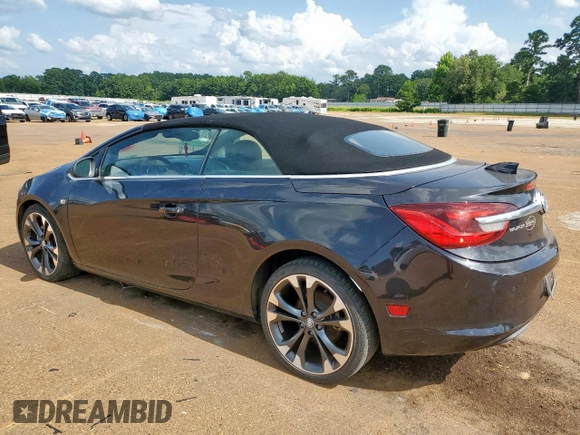 2016 Buick Cascada Premium with VIN W04WT3N5XGG032666, listed as a Copart auction lot 64592705 with 119,857 mi miles and Clean title. Bid and sale history available at DreamBid. Image 2.