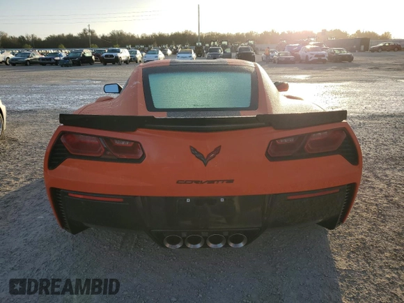 2019 Chevrolet Corvette Grand Sport 2LT with VIN 1G1YY2D71K5100265, listed as a Copart auction lot 78802304 with 0 mi miles and Salvage Title. Bid and sale history available at carsss.com. Image 6.