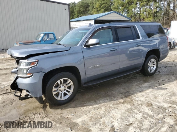 2015 Chevrolet Suburban LT with VIN 1GNSKJKC0FR646425, listed as a Copart auction lot 44880954 with 116,995 mi miles and . Bid and sale history available at DreamBid. Image 1.