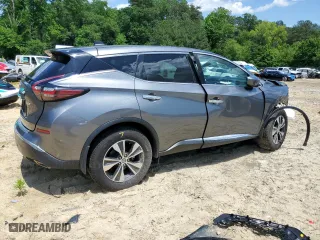 2022 Nissan Murano S with VIN 5N1AZ2AS2NC122981, listed as a Copart auction lot 56567474 with 14,588 mi miles and Salvage Title. Bid and sale history available at carsss.com. Image 3.