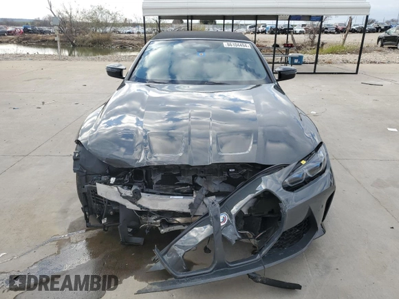 2023 BMW M4 Competition xDrive with VIN WBS33BA05PCL66519, listed as a Copart auction lot 86104494 with 11,460 mi miles and Salvage Title. Bid and sale history available at carsss.com. Image 5.