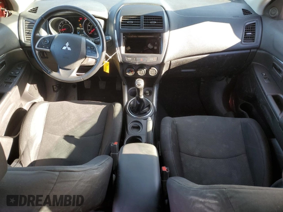 2014 Mitsubishi Outlander Sport ES with VIN 4A4AP3AU9EE012752, listed as a Copart auction lot 71365684 with 61,107 mi miles and Salvage Title. Bid and sale history available at carsss.com. Image 8.