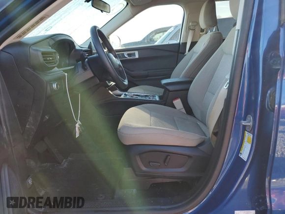 2022 Ford Explorer with VIN 1FMSK8BH4NGA00632, listed as a Copart auction lot 87356794 with 0 mi miles and Salvage Title. Bid and sale history available at carsss.com. Image 7.