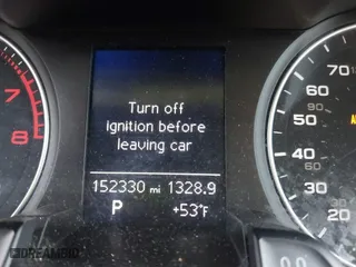 2013 Audi A4 Premium with VIN WAUBFAFL4DN017646, listed as a IAAI auction lot 41732371 with 152,330 mi miles. Bid and sale history available at carsss.com. Image 15.