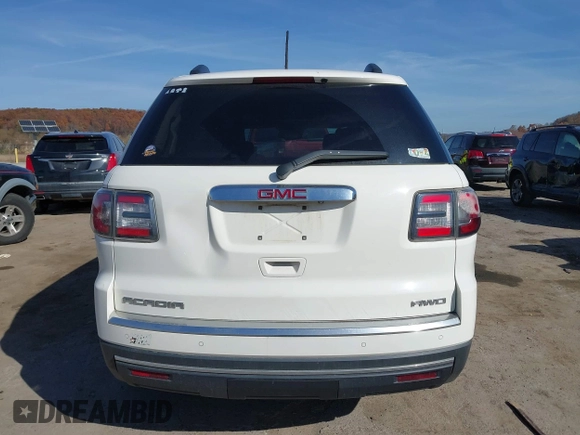 2015 GMC Acadia SLT with VIN 1GKKVRKD5FJ109639, listed as a IAAI auction lot 40734850 with 213,685 mi miles. Bid and sale history available at carsss.com. Image 16.