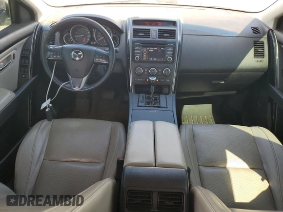 2015 Mazda CX-9 Touring with VIN JM3TB2CA2F0464589, listed as a Copart auction lot 53964885 with 181,610 mi miles and Salvage Title. Bid and sale history available at DreamBid. Image 8.