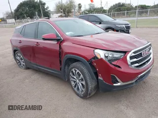 2019 GMC Terrain SLT with VIN 3GKALPEX6KL372902, listed as a IAAI auction lot 41277125 with 36,614 mi miles. Bid and sale history available at carsss.com. Image 1.