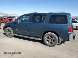 2005 Nissan Armada LE z VIN 5N1AA08A05N710696, wystawiony jako Copart lot #46854495 z przebiegiem 211 883 mil mil oraz Szkoda całkowita • Salvage title. Historia ofert i sprzedaży dostępna na DreamBid. Obrazek 2.