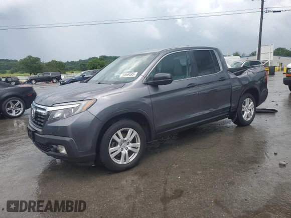 2017 Honda Ridgeline Sport+ with VIN 5FPYK3F22HB013053, listed as a Copart auction lot 59966495 with 70,987 mi miles and Clean title. Bid and sale history available at DreamBid. Image 1.