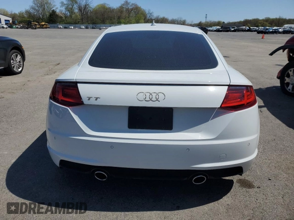 2022 Audi TT with VIN TRUAEAFV4N1005885, listed as a Copart auction lot 53114645 with 37,306 mi miles and Salvage title. Bid and sale history available at DreamBid. Image 6.