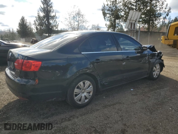 2013 Volkswagen Jetta Sedan SE with VIN 3VWDP7AJ9DM246218, listed as a Copart auction lot 48206015 with 122,874 mi miles and Salvage Title. Bid and sale history available at carsss.com. Image 3.