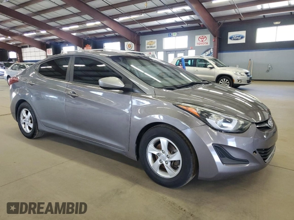 2014 Hyundai Elantra SE with VIN 5NPDH4AE5EH491204, listed as a Copart auction lot 55075025 with 137,276 mi miles and Clean Title. Bid and sale history available at DreamBid. Image 4.