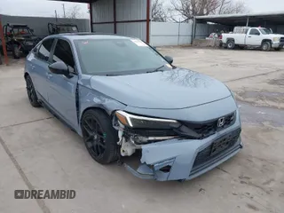 2022 Honda Civic Si with VIN 2HGFE1E51NH472363, listed as a IAAI auction lot 41632984 with 25,461 mi miles and . Bid and sale history available at DreamBid. Image 1.