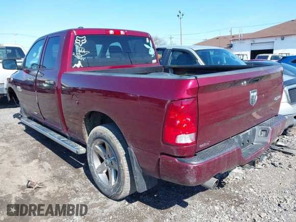 2017 Ram 1500 Tradesman with VIN 1C6RR7FT6HS795389, listed as a IAAI auction lot 42080064 with 158,663 mi miles and . Bid and sale history available at DreamBid. Image 3.