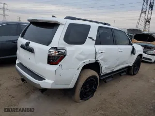 2024 Toyota 4Runner TRD Off Road with VIN JTERU5JR7R6270449, listed as a Copart auction lot 44336755 with 12,599 mi miles and Salvage Title. Bid and sale history available at carsss.com. Image 3.