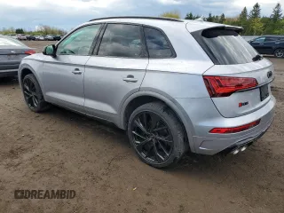 2024 Audi SQ5 Prestige with VIN WA1C4AFY1R2029488, listed as a Copart auction lot 59910164 with 81 mi miles and Salvage Title. Bid and sale history available at DreamBid. Image 2.