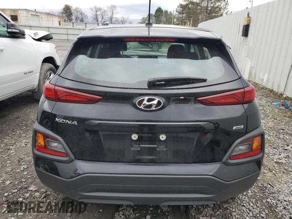 2018 Hyundai Kona SE with VIN KM8K1CAAXJU179457, listed as a Copart auction lot 52960625 with Not Provided miles and Salvage Title. Bid and sale history available at DreamBid. Image 6.