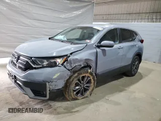 2020 Honda CR-V EX-L with VIN 2HKRW2H84LH649710, listed as a Copart auction lot 58668505 with 55,331 mi miles and Salvage title. Bid and sale history available at DreamBid. Image 1.