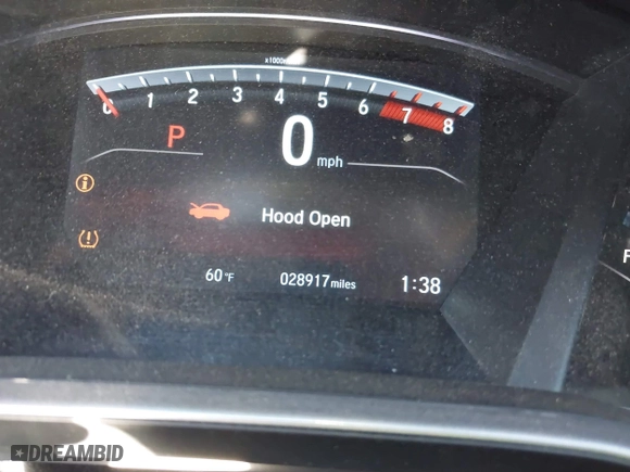 2020 Honda CR-V EX with VIN 2HKRW1H50LH418657, listed as a IAAI auction lot 41271494 with 28,917 mi miles. Bid and sale history available at carsss.com. Image 15.