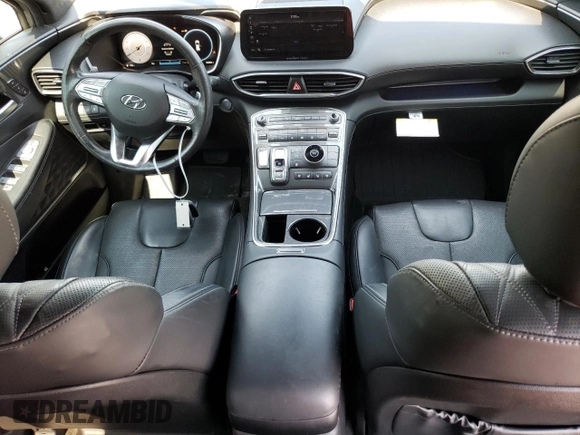 2022 Hyundai Santa Fe Calligraphy with VIN 5NMS54AL0NH381852, listed as a Copart auction lot 53951614 with 36,304 mi miles and Salvage Title. Bid and sale history available at carsss.com. Image 8.