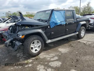 2020 Jeep Gladiator Sport S z VIN 1C6JJTAG6LL175653, wystawiony jako Copart lot #54914395 z przebiegiem 62 065 mil mil oraz Szkoda całkowita • Salvage title. Historia ofert i sprzedaży dostępna na DreamBid. Obrazek 1.