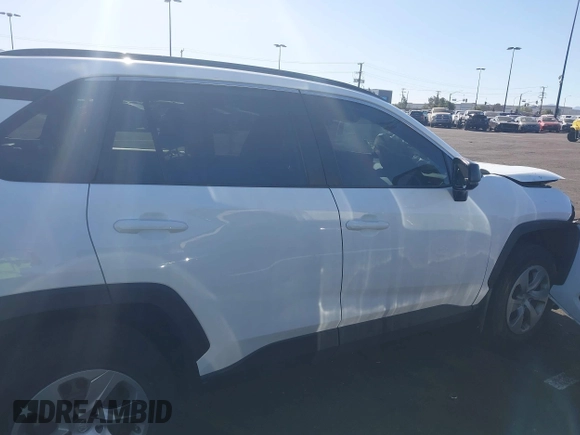 2021 Toyota RAV4 LE with VIN 2T3H1RFV3MW166926, listed as a IAAI auction lot 41283161 with 54,244 mi miles. Bid and sale history available at carsss.com. Image 13.