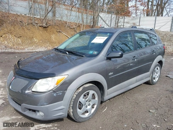 2008 Pontiac Vibe with VIN 5Y2SL65838Z408999, listed as a IAAI auction lot 41701046 with 162,310 mi miles. Bid and sale history available at carsss.com. Image 2.