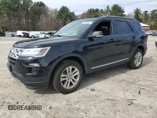 2019 Ford Explorer XLT with VIN 1FM5K8DH4KGA43776, listed as a Copart auction lot 44954885 with 77,836 mi miles and Salvage title. Bid and sale history available at DreamBid. Image 1.