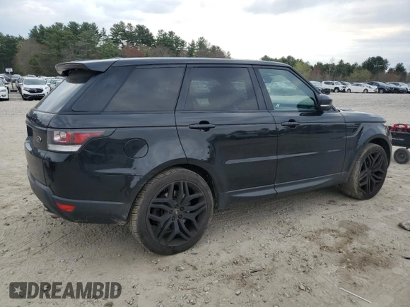 2015 Land Rover Range Rover Sport Supercharged with VIN SALWR2TF3FA519874, listed as a Copart auction lot 53366595 with 80,037 mi miles and Clean title. Bid and sale history available at DreamBid. Image 3.