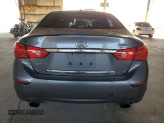 2016 Infiniti Q50 with VIN JN1EV7AR9GM346048, listed as a Copart auction lot 54362715 with 120,799 mi miles and Salvage Title. Bid and sale history available at DreamBid. Image 6.