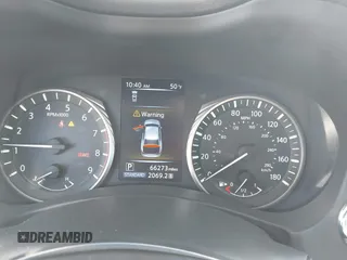 2019 Infiniti Q50 3.0t LUXE with VIN JN1EV7AP8KM541551, listed as a IAAI auction lot 41534608 with 66,273 mi miles. Bid and sale history available at carsss.com. Image 7.