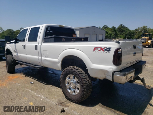 2014 Ford F-350 XLT with VIN 1FT8W3BT9EEA72092, listed as a Copart auction lot 53665775 with 298,659 mi miles and Salvage Title. Bid and sale history available at DreamBid. Image 2.