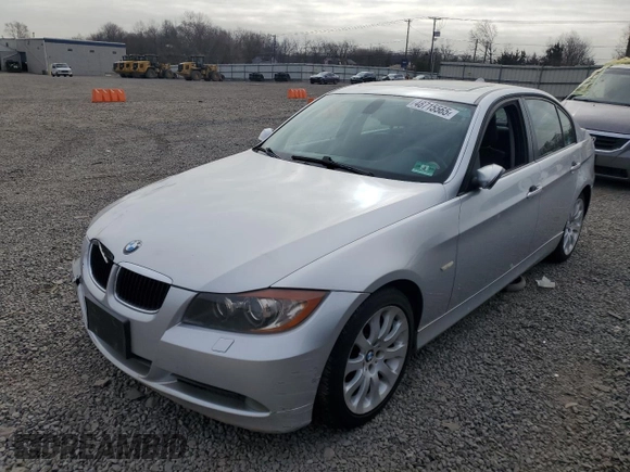 2007 BMW 3 Series 328xi with VIN WBAVC73547KP30227, listed as a Copart auction lot 48715565 with Not provided miles and Salvage title. Bid and sale history available at DreamBid. Image 1.