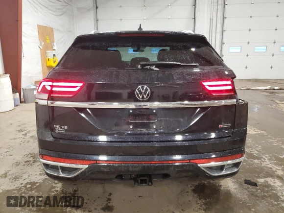 2021 Volkswagen Atlas SE with VIN 1V2RE2CA3MC202973, listed as a Copart auction lot 83294514 with 21,508 mi miles and Salvage title. Bid and sale history available at DreamBid. Image 6.