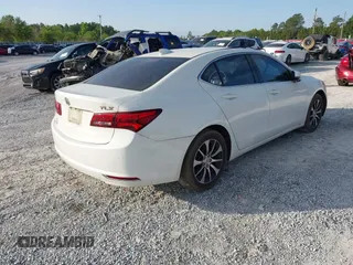 2016 Acura TLX with VIN 19UUB1F34GA001886, listed as a IAAI auction lot 41964297 with 87,847 mi miles. Bid and sale history available at carsss.com. Image 4.
