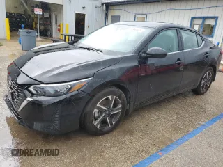 2024 Nissan Sentra SV with VIN 3N1AB8CV7RY362241, listed as a Copart auction lot 57990825 with 6,214 mi miles and Salvage title. Bid and sale history available at DreamBid. Image 1.