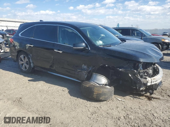 2019 Acura MDX with VIN 5J8YD4H3XKL034124, listed as a Copart auction lot 45996825 with 73,569 mi miles and Salvage Title. Bid and sale history available at carsss.com. Image 4.