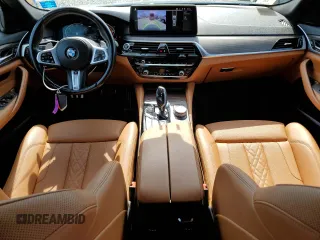 2022 BMW 5 Series 540i xDrive with VIN WBA73BJ07NCH66751, listed as a Copart auction lot 53653415 with 60,059 mi miles and Salvage title. Bid and sale history available at DreamBid. Image 8.