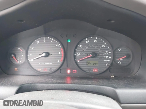 2002 Hyundai Santa Fe GLS with VIN KM8SC73D72U306997, listed as a IAAI auction lot 41519773 with 244,398 mi miles. Bid and sale history available at carsss.com. Image 7.