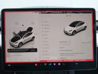 2024 Tesla Model Y Long Range with VIN 7SAYGAEE2RF014315, listed as a IAAI auction lot 42053183 with 36,521 mi miles and . Bid and sale history available at carsss.com. Image 18.
