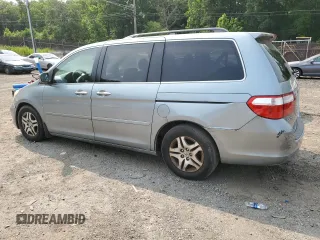 2006 Honda Odyssey EX z VIN 5FNRL38416B122268, wystawiony jako Copart lot #58969785 z przebiegiem 167 991 mil mil oraz Szkoda całkowita • Salvage title. Historia ofert i sprzedaży dostępna na DreamBid. Obrazek 2.