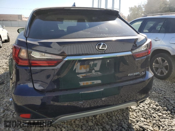 2022 Lexus RX 350 with VIN 2T2AZMDA2NC313743, listed as a Copart auction lot 76804154 with 9,503 mi miles and Salvage title. Bid and sale history available at DreamBid. Image 6.