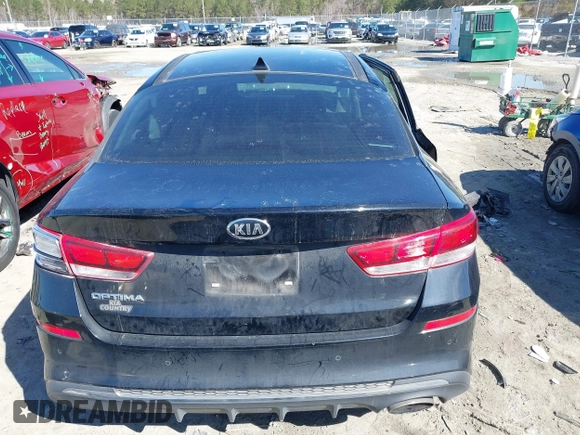 2019 Kia Optima LX with VIN 5XXGT4L37KG321862, listed as a IAAI auction lot 41744721 with 105,875 mi miles. Bid and sale history available at carsss.com. Image 17.