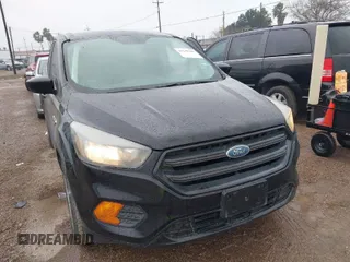 2018 Ford Escape S with VIN 1FMCU0F75JUA41669, listed as a IAAI auction lot 41643482 with 180,039 mi miles. Bid and sale history available at carsss.com. Image 1.