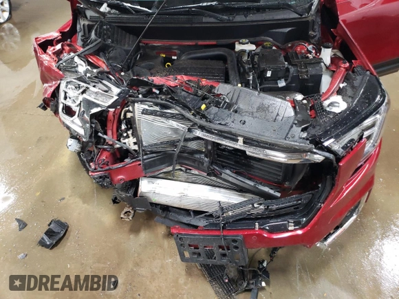 2024 GMC Terrain SLT z VIN 3GKALVEG1RL377701, wystawiony jako Copart lot #48513595 z przebiegiem 4 039 mil mil oraz Szkoda całkowita • Salvage title. Historia ofert i sprzedaży dostępna na DreamBid. Obrazek 11.