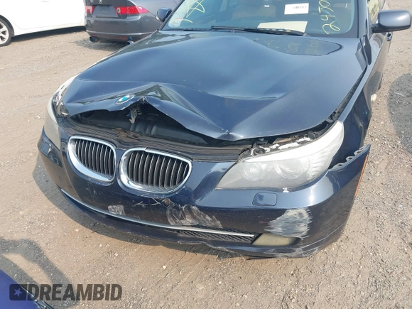 2008 BMW 5 Series 528xi with VIN WBANV13508CZ57725, listed as a IAAI auction lot 40133440 with Not Provided miles and . Bid and sale history available at carsss.com. Image 6.