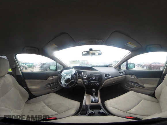 2015 Honda Civic Sedan LX with VIN 19XFB2F56FE257831, listed as a IAAI auction lot 41758512 with 110,863 mi miles. Bid and sale history available at carsss.com. Image 19.