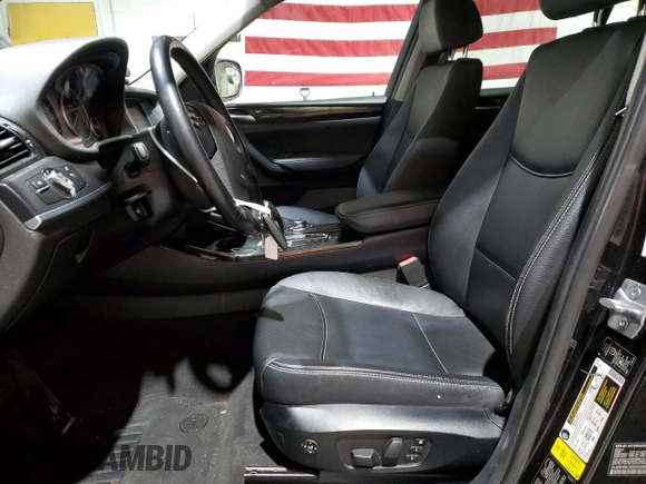 2013 BMW X3 xDrive28i with VIN 5UXWX9C50D0D08990, listed as a Copart auction lot 51432345 with 101,053 mi miles and Salvage Title. Bid and sale history available at DreamBid. Image 7.