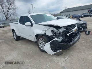 2021 Chevrolet Colorado 2WD LT with VIN 1GCHSCEA2M1223253, listed as a IAAI auction lot 41941342 with 50,755 mi miles. Bid and sale history available at carsss.com. Image 1.
