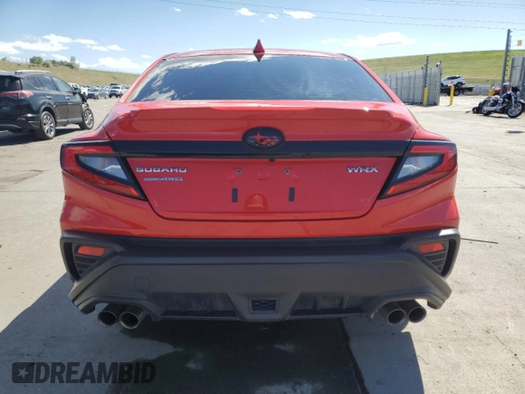 2023 Subaru WRX Limited z VIN JF1VBAL65P9819006, wystawiony jako Copart lot #57825105 z przebiegiem 16 728 mil mil oraz Szkoda całkowita • Salvage title. Historia ofert i sprzedaży dostępna na DreamBid. Obrazek 6.